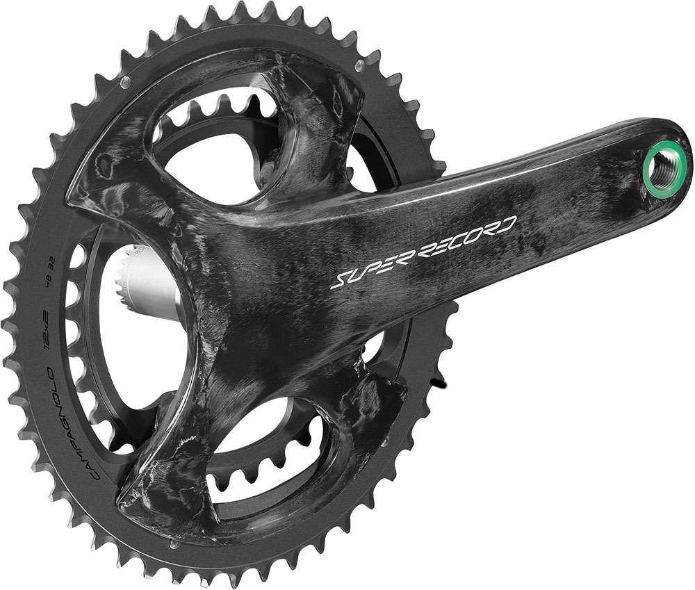 Campagnolo super record prot carbon 12-speed crank 48 32