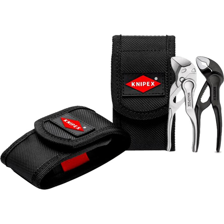 Conjunto de 2 peças de Knipex Tang com saco de cinto