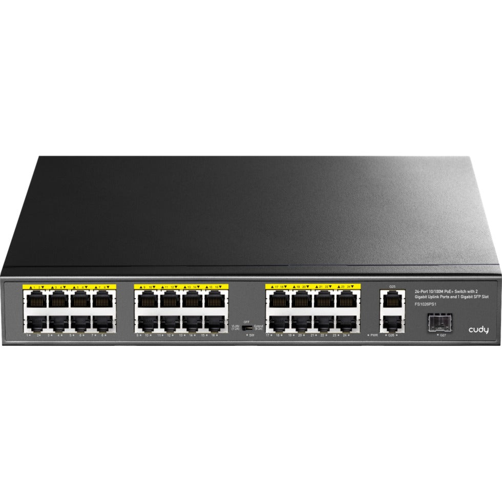 Cudy 24-Port 10 100M PoE+ Switch