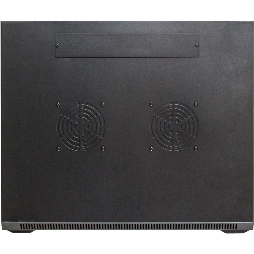 Dsi 12U Wall Mount Cabinet with Glass Door - ds6412 Server Rack (Black, 600 x 450 x 635mm)