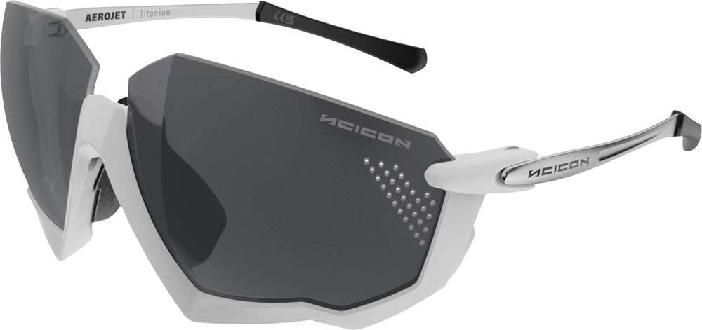 Scicon aerojet titanium (multimirror silver + rain clear) - sports glasses