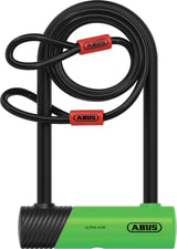 Abus ultra mini 410k 150hb180 u-lock incl. cobra loop cable and sh34 bracket
