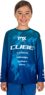Cube rookie x actionteam - kid's mtb long sleeve jersey