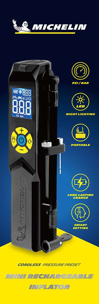 Michelin digital 10 bar battery air pump