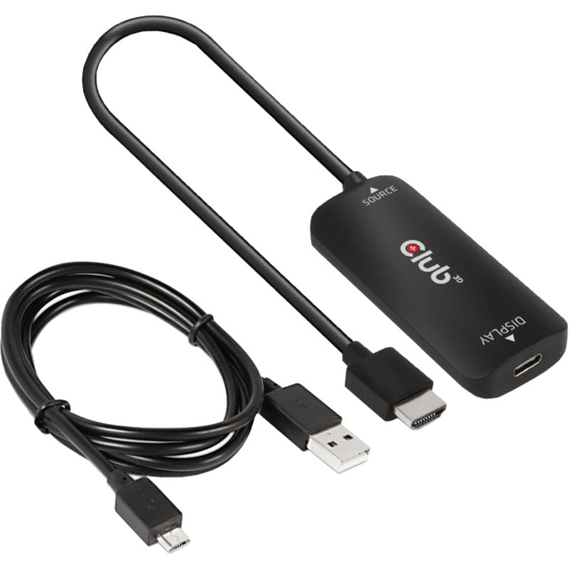 Club 3D HDMI+ Micro USB til USB-C