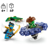 Lego Ninjago 71849 Nya kontra elementarny potworny spinner