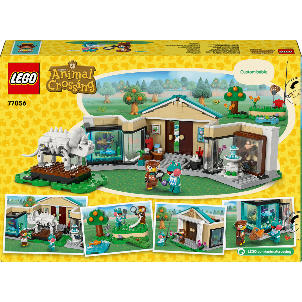 Lego animal crossing 77056 blathers museumssamling