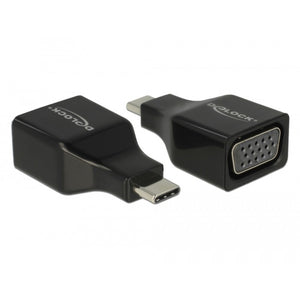 DeLOCK USB Type-C -sovitin VGA:lle (DP Alt Mode)