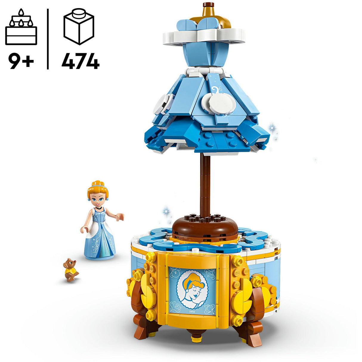 Lego disney princess 43266 askungeklänning