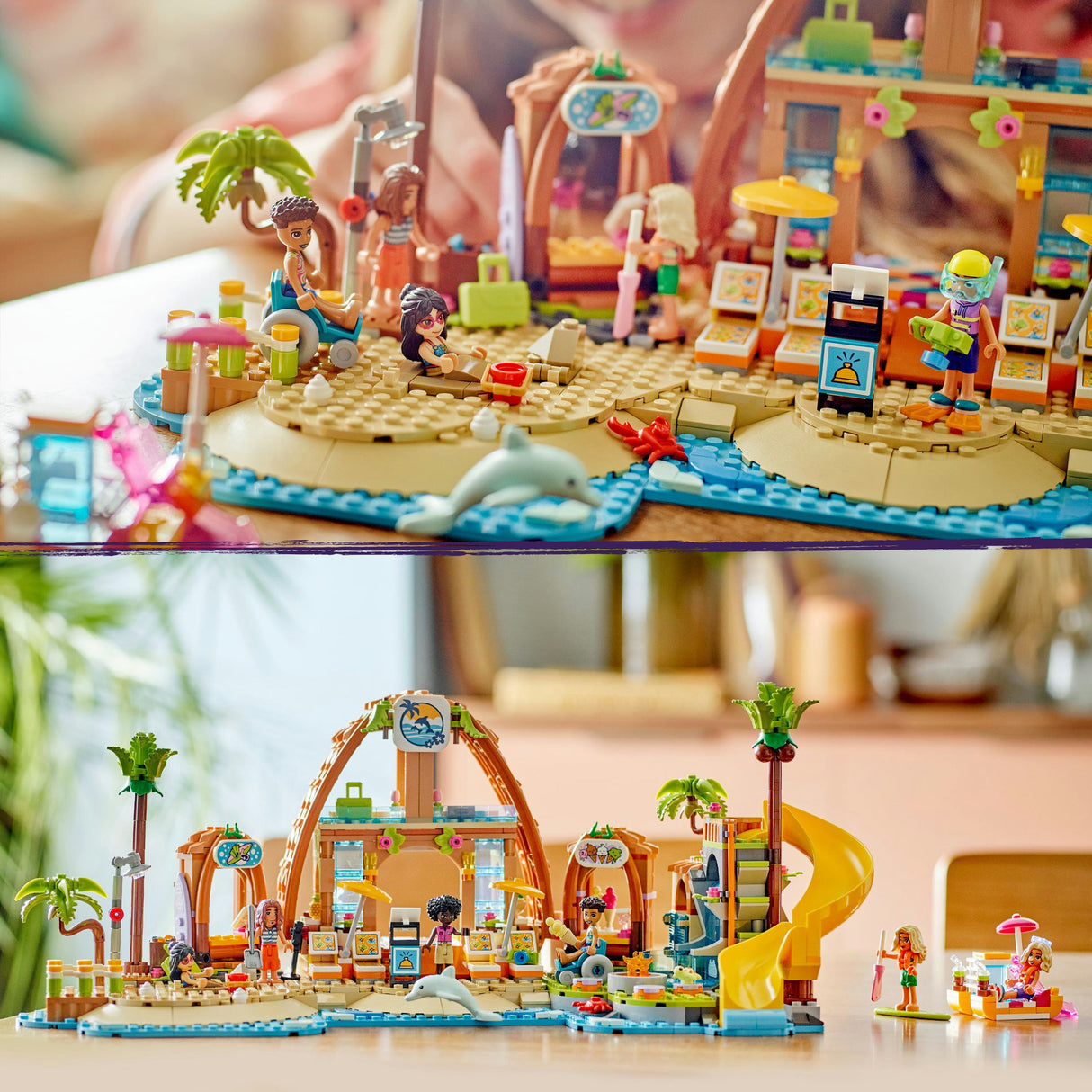 Lego friends 42673 perheloma rantalomakohde