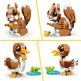 Lego schattige dieren: speelse puppy constructiespeelgoed (31382)