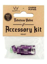 Peaty's chris king mk2 tubeless valve accessory kit