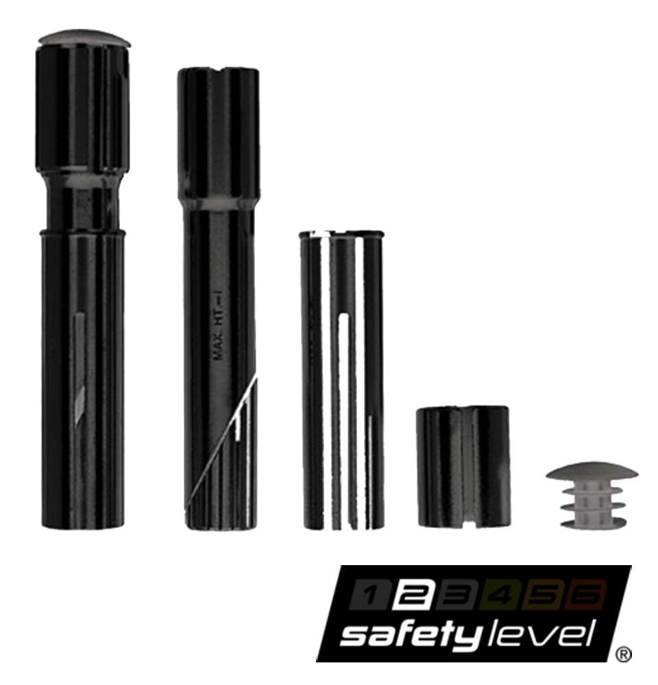 Stamm-domm A-Kapp 1 1.1 8 uni schwaarz