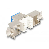 DeLOCK Keystone modulio RJ45 lizdas prie LSA Cat 6a be įrankių