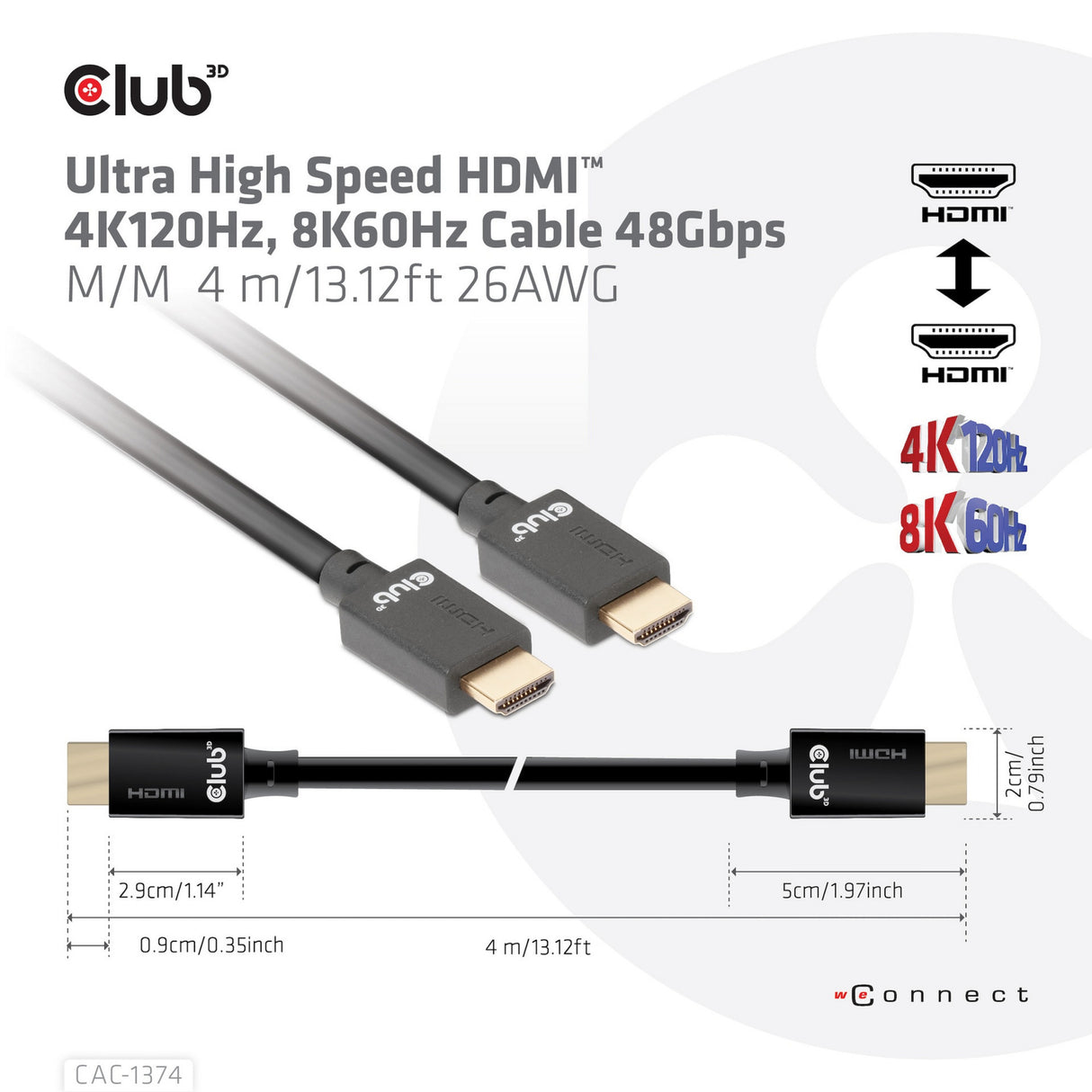 Club 3D Ultra High Speed ​​HDMI 2.1