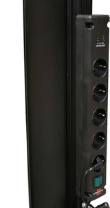 X10 multiple socket outlet with usb incl. mounting profile