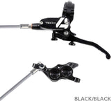 Hope tech 4 e4 steel braided disc brake - lever left