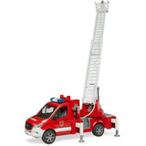 Bruder Fire Truck con pompa a scala e acqua +luce e suono