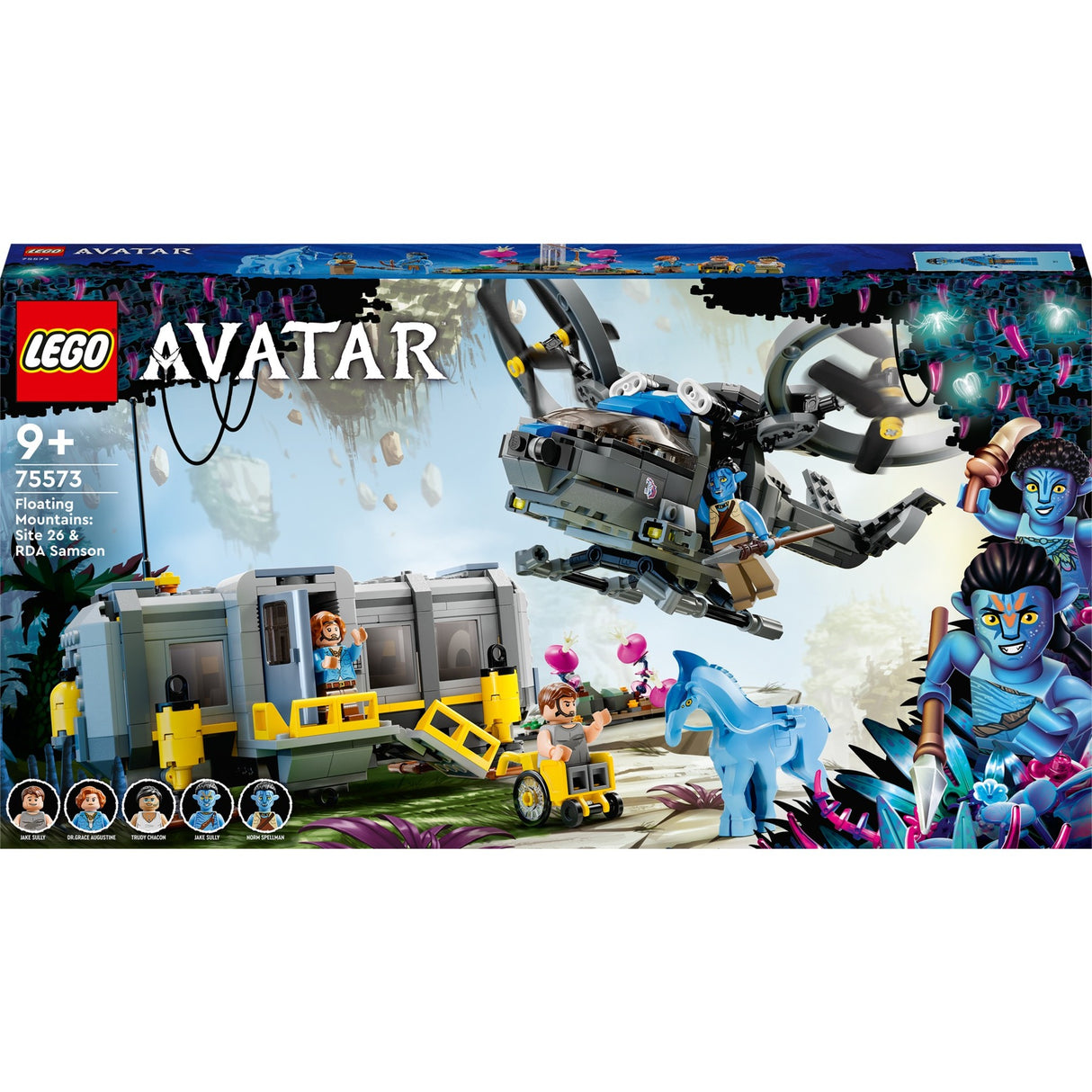 Lego Avatar - The Floating Mountains: Site 26 & RDA Samson Construction Toy (75573)