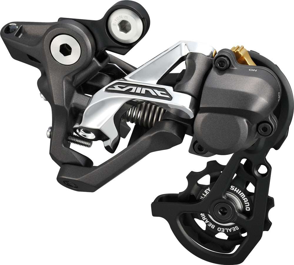 Shimano saint rd-m820 10-speed rear derailleur ss