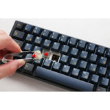 Ducky One 3 Pro Mini, gaming keyboard (black, US layout, Cherry MX2A Brown, RGB LED, double-shot PBT, Quack Mechanics, 60%, hot-swap)