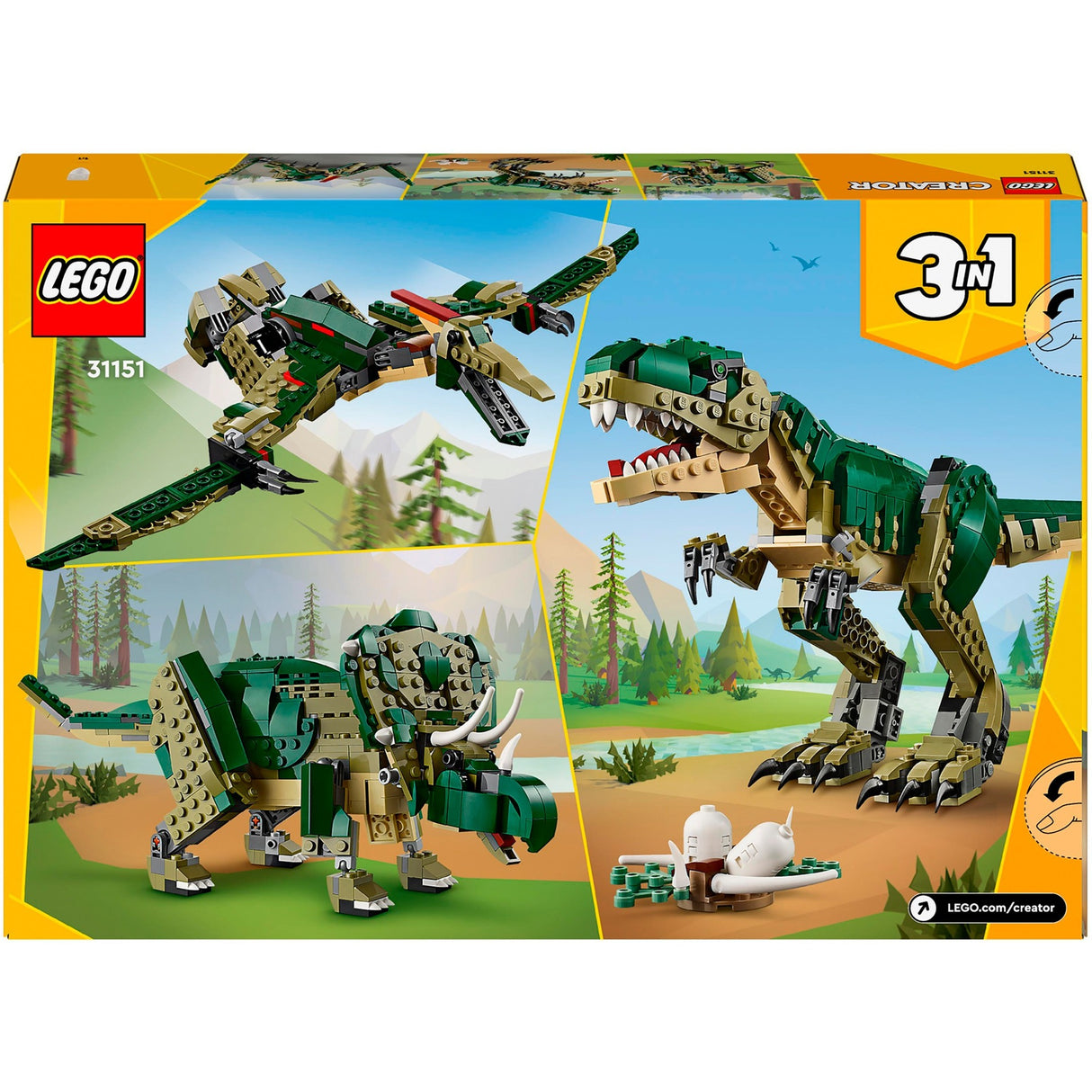 Tvůrce LEGO 31151 t. Rex