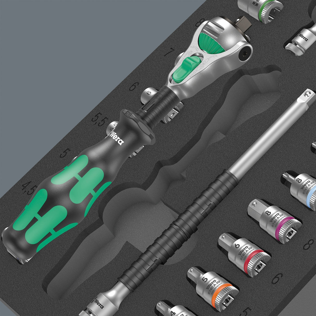 WERA FOAMING INSERT 8000 A Zyklop Set 1