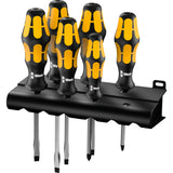 Wera 932 S 6 Skruetrækker sæt Kraftform + Holder