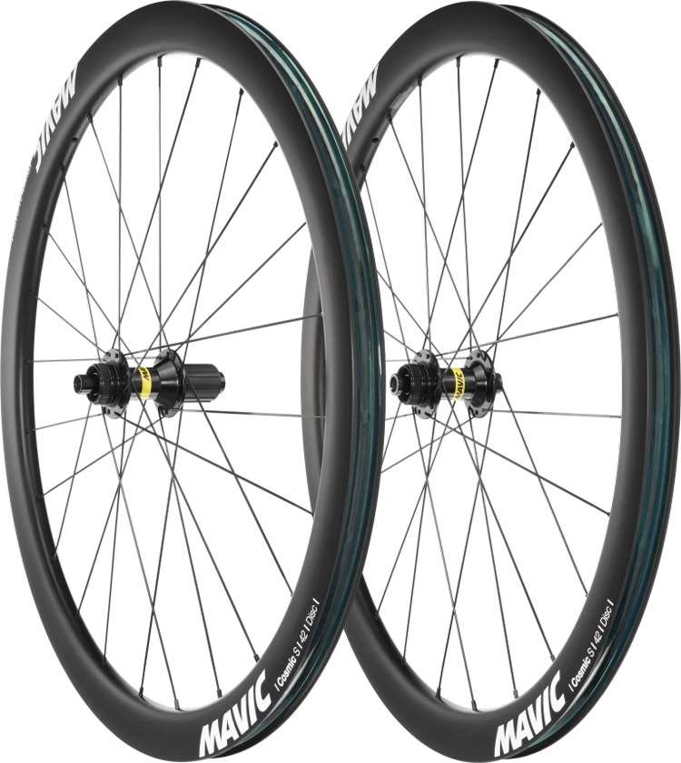 Mavic cosmic s 700c 42mm disc cl shimano wheelset