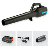 Gardena accu bladblazer powerjet 18v p4a set (grijs turquoise, 14890-20, accu inbegrepen)