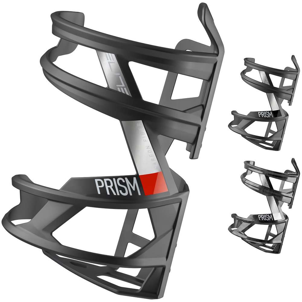 Elite bottle cage prism carbon mod.19 bot.cage prism carbon matt black black