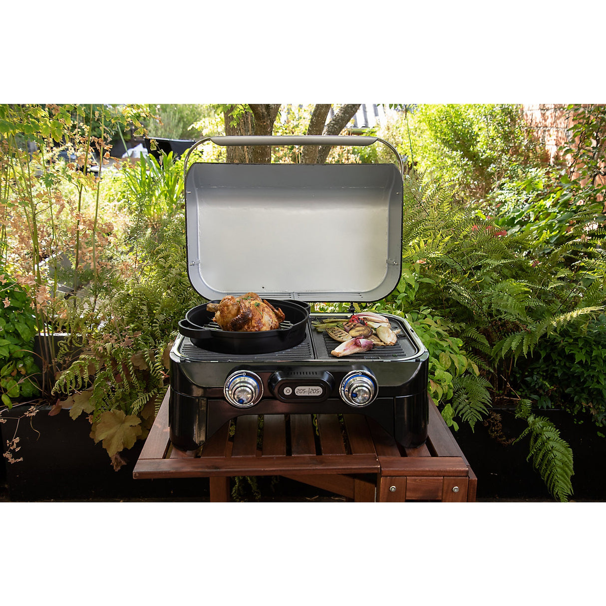 Pan con sartén de hierro fundido modular de Campingaz Modular