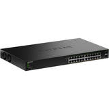 Netgear GS324TPv2 Switch (black, 190W PoE budget)