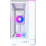 Montech King 15 Pro Mid-Tower Case (White | 2x USB-A | 1x USB-C | RGB | Window)