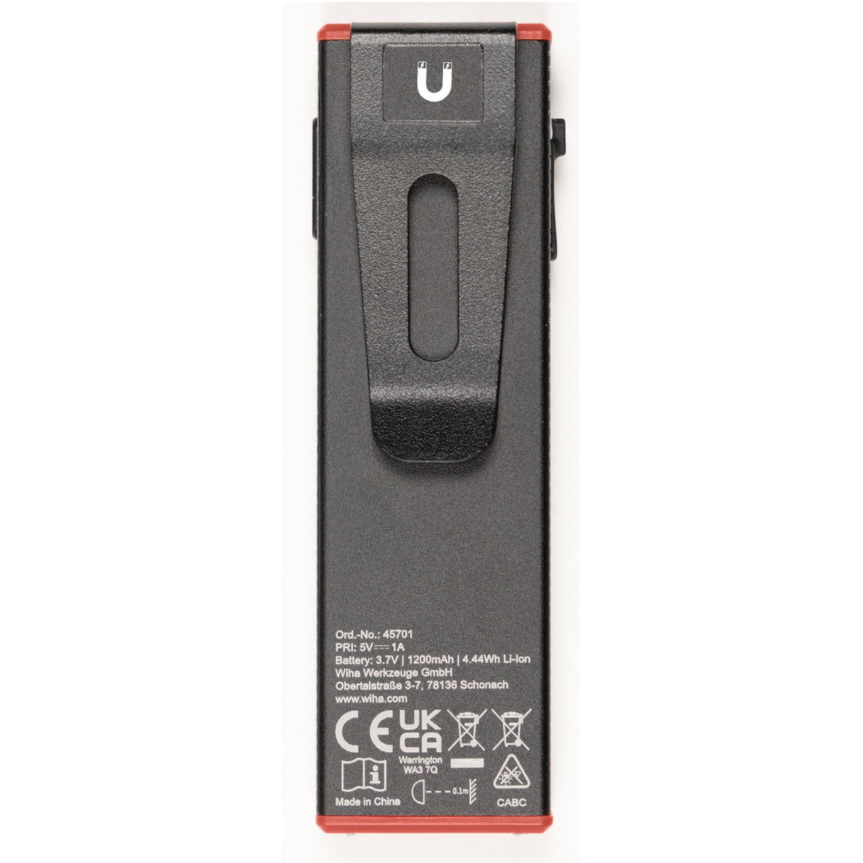 Wiha hand lamp 800 lm work light (black, 60 - 800 lm)