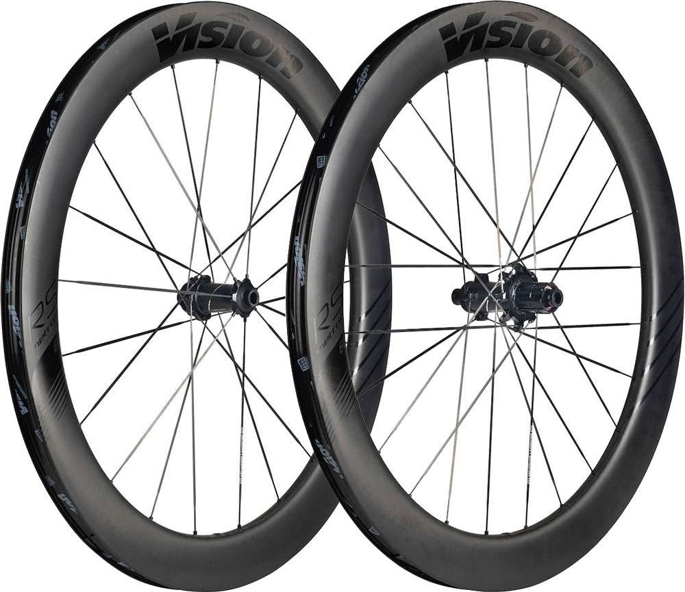 Vision metron 60 rs disc tlr carbon wheelset