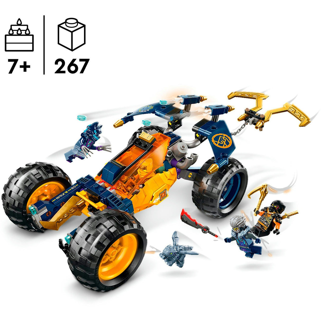 Lego Ninajago 71811 Ariff Ninjerrestruggy