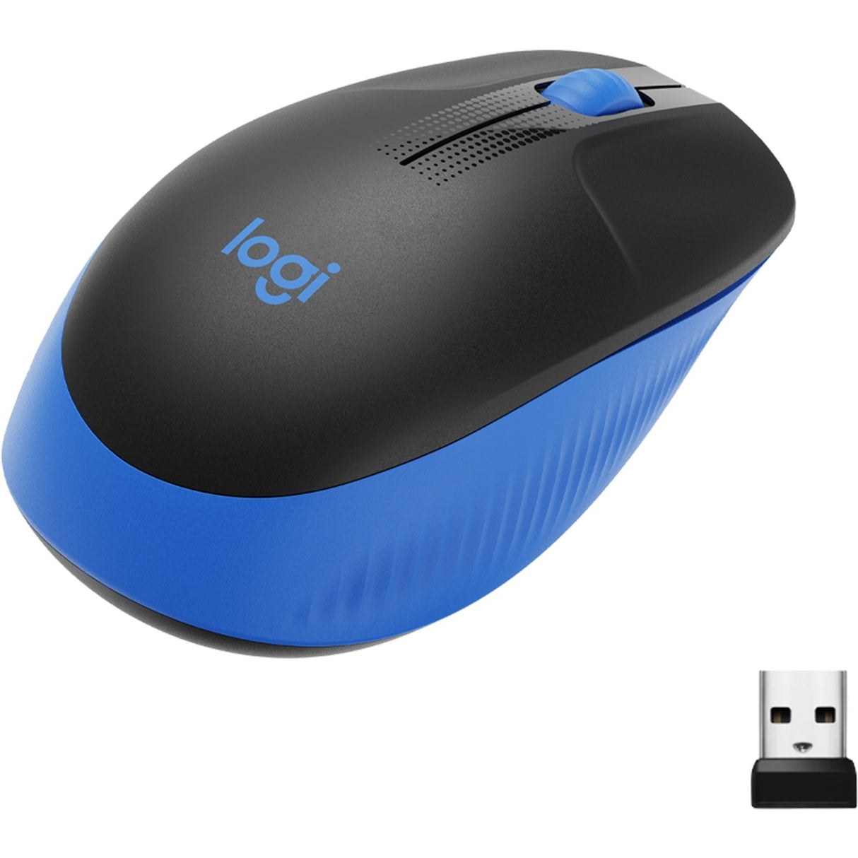 Logitech M190 brezžična miška v polni velikosti