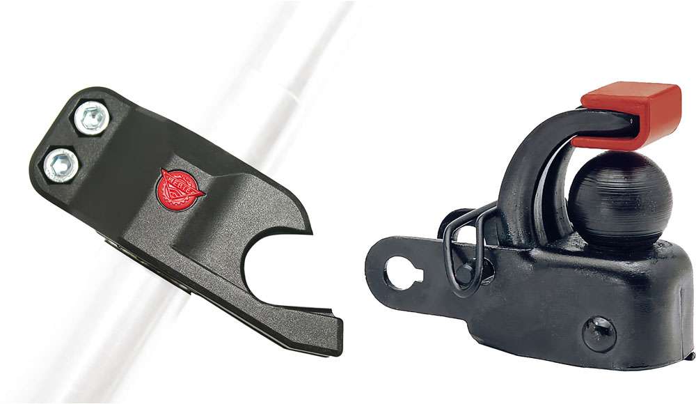 Hebie -Anhänger Kopplung F1 + Sitzseite Adapter