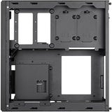 Silverstone milo 12 mini tower behuizing (zwart | 2x usb-a | 1x usb-c)