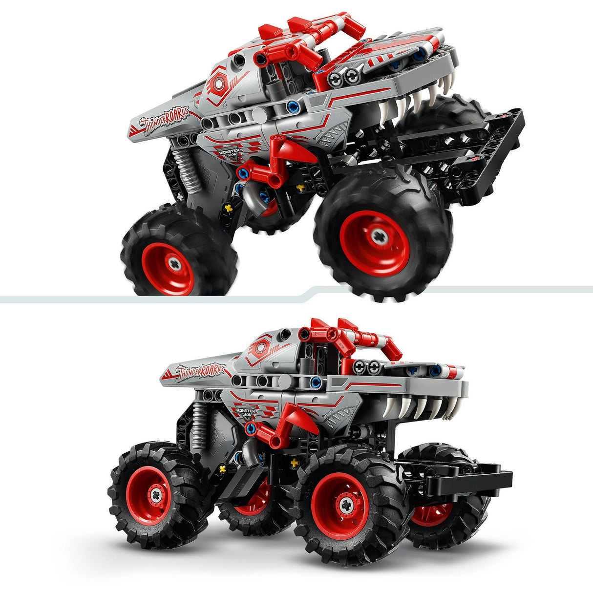 Lego Technic 42200 Monster Jam Thunderroarus Tirar hacia atrás