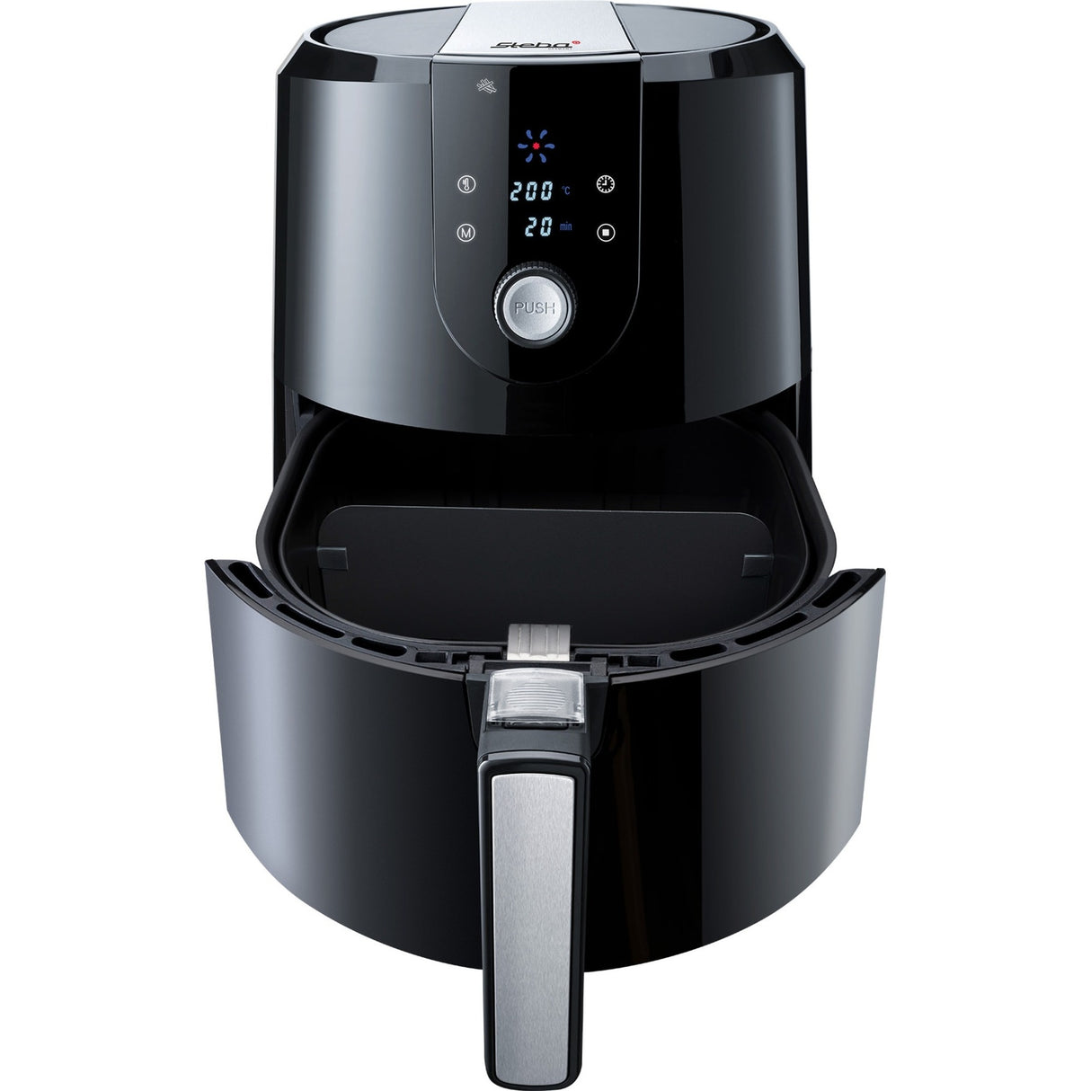 Steba HF 5000 XL Hot Air Fryer (black stainless steel, 5.2 litres)