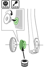 Shimano Crankbout v Hollowtec 2 20 mm y1f811100