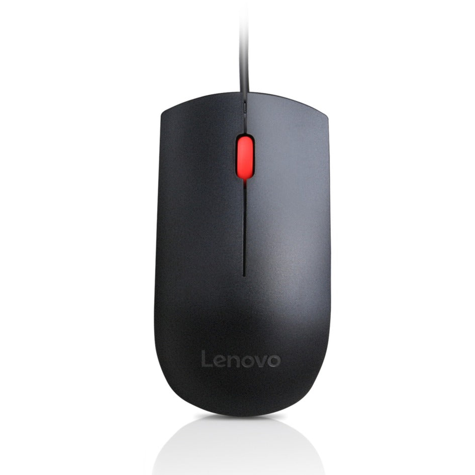 Lenovo Essential USB Mouse (black, 1600 dpi)