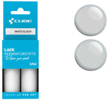 Cube touch-up pen set white glossy