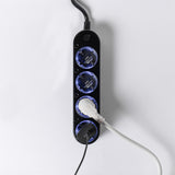 Shelly Power Strip Gen4 Power Strip (Black, Wi-Fi, Bluetooth, Zigbee)