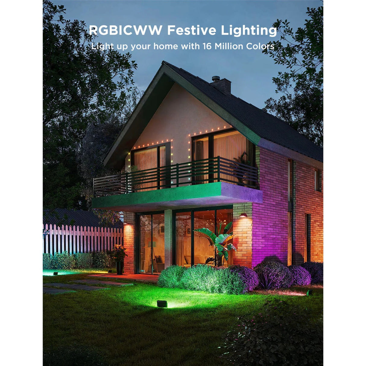 Govee Outdoor Flood Lights 2 Mood Lighting (4 Pack)