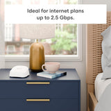Eero 7 mesh WiFi system, 3 mesh routers (white)