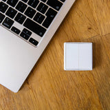 Shelly Blu Wall Switch 4 (standalone) switch (white, Bluetooth 4.2)