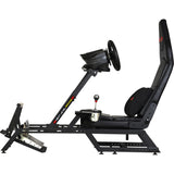 Next Level Racing F-GT Formula and GT Simulator Cockpit Racing Simulator (Black (Matte))